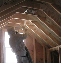  TN attic spray foam insulation